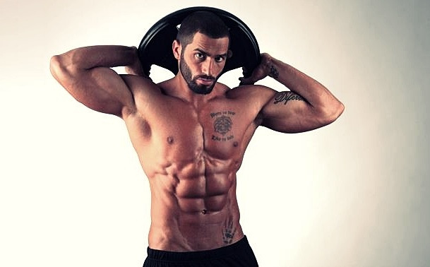 Lazar Angelov Six Pack Abs Photo