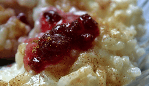 rice pudding