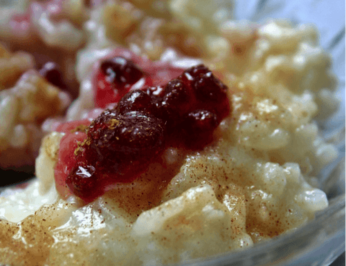 rice pudding