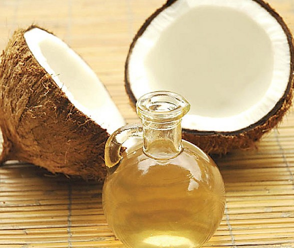 coconut oil for swimming