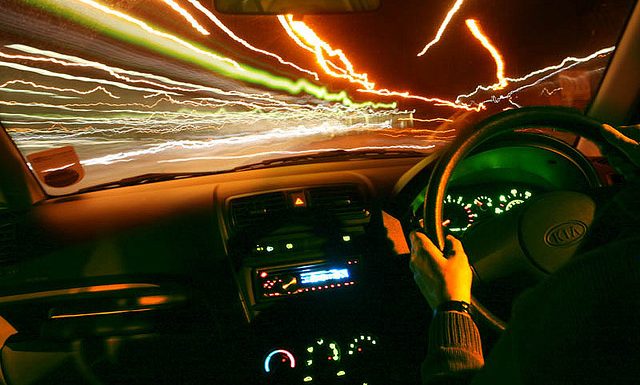 Driving causes stress