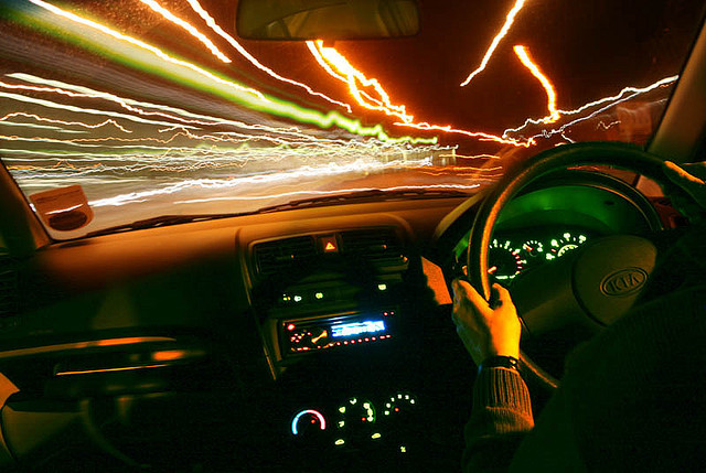 Driving causes stress